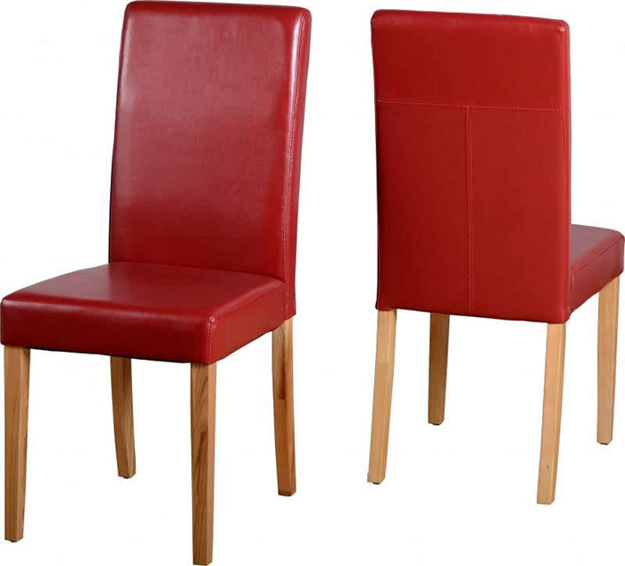 G3 Chair in Rustic Red Faux Leather